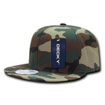 Decky 360 - Ripstop Snapback Hat, 6 Panel Flat Bill Cap - CASE Pricing