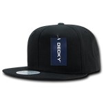 Decky 361 - Cotton Snapback Hat, Flat Bill Cap - CASE Pricing