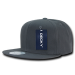 Decky 361 - Cotton Snapback Hat, Flat Bill Cap - 361 - Picture 9 of 18