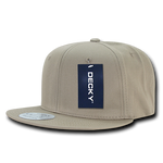 Decky 361 - Cotton Snapback Hat, Flat Bill Cap - 361 - Picture 11 of 18