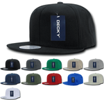Decky 361 - Cotton Snapback Hat, Flat Bill Cap - 361 - Picture 1 of 18