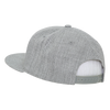 Decky 362 - Solid Color Snapback Hat, 6 Panel Flat Bill Cap
