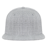 Decky 362 - Solid Color Snapback Hat, 6 Panel Flat Bill Cap - CASE Pricing