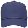 Otto 5 Panel Mid Pro Mesh Back Trucker Hat, Cotton Blend Twill Rope Cap - 39-071