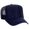 Otto 39-165 5-Panel High Crown Foam Trucker Hats - Solid Colors