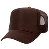 Otto 39-165 5-Panel High Crown Foam Trucker Hats - Solid Colors