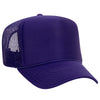 Otto 39-165 5-Panel High Crown Foam Trucker Hats - Solid Colors