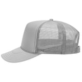 Otto 5-Panel High Crown Foam Trucker Hats - Solid Colors - 39-165
