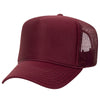 Otto 39-165 5-Panel High Crown Foam Trucker Hats - Solid Colors