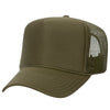 Otto 39-165 5-Panel High Crown Foam Trucker Hats - Solid Colors