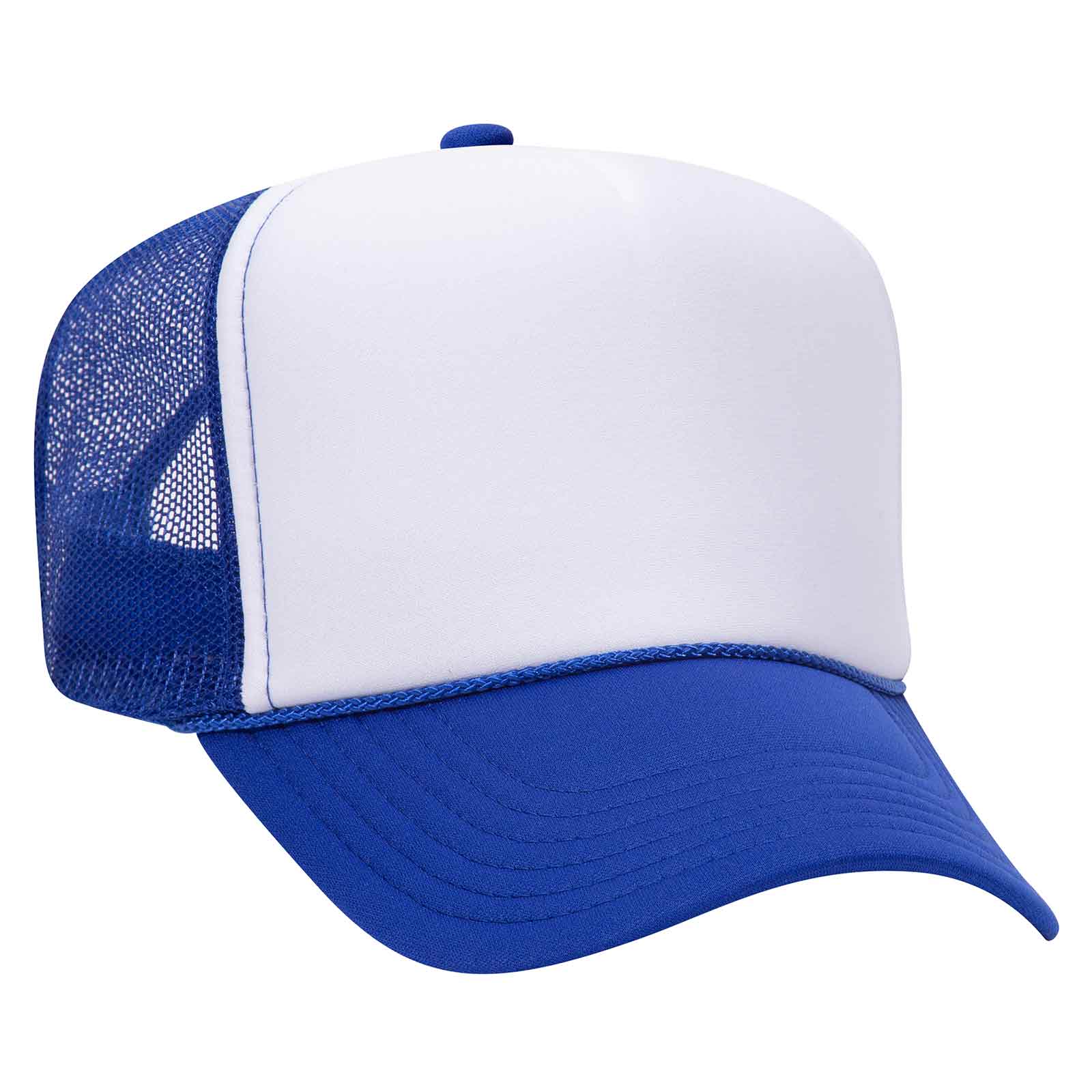 Otto 39-169 5 Panel High Crown Mesh Back Foam Trucker Hat