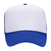 Otto 39-165 5-Panel High Crown Foam Trucker Hats - White Front Colors