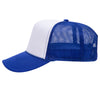 Otto 39-165 5-Panel High Crown Foam Trucker Hats - White Front Colors