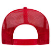 Otto 39-165 5-Panel High Crown Foam Trucker Hats - White Front Colors