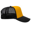 Otto 39-165 5-Panel High Crown Foam Trucker Hats - White Front Colors