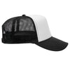 Otto 39-165 5-Panel High Crown Foam Trucker Hats - White Front Colors