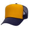Otto 39-165 5-Panel High Crown Foam Trucker Hats - White Front Colors