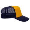 Otto 39-165 5-Panel High Crown Foam Trucker Hats - White Front Colors