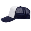 Otto 39-165 5-Panel High Crown Foam Trucker Hats - White Front Colors