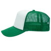 Otto 39-165 5-Panel High Crown Foam Trucker Hats - White Front Colors