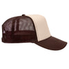 Otto 39-165 5-Panel High Crown Foam Trucker Hats - White Front Colors