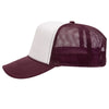 Otto 39-165 5-Panel High Crown Foam Trucker Hats - White Front Colors