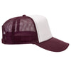 Otto 39-165 5-Panel High Crown Foam Trucker Hats - White Front Colors
