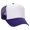 Otto 39-169 5 Panel High Crown Mesh Back Foam Trucker Hat, Polyester Foam Cap