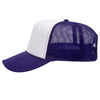Otto 39-165 5-Panel High Crown Foam Trucker Hats - White Front Colors
