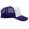 Otto 39-165 5-Panel High Crown Foam Trucker Hats - White Front Colors