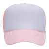 Otto 39-165 5-Panel High Crown Foam Trucker Hats - White Front Colors
