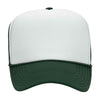 Otto 39-169 5 Panel High Crown Mesh Back Foam Trucker Hat, Polyester Foam Cap