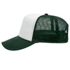 Otto 39-165 5-Panel High Crown Foam Trucker Hats - White Front Colors