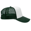 Otto 39-165 5-Panel High Crown Foam Trucker Hats - White Front Colors