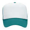 Otto 39-165 5-Panel High Crown Foam Trucker Hats - White Front Colors