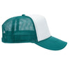 Otto 39-165 5-Panel High Crown Foam Trucker Hats - White Front Colors