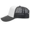 Otto 39-165 5-Panel High Crown Foam Trucker Hats - White Front Colors