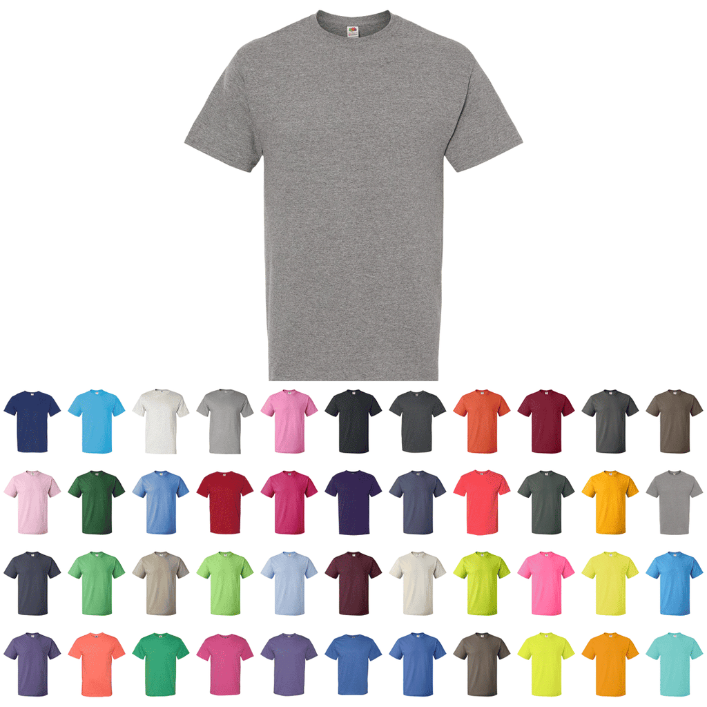 Fruit of the Loom 3930R HD Cotton Short Sleeve T-Shirt – The Park Fruit of the Loom 3930R HD Cotton Short Sleeve T-Shirt – The Park