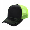 Unbranded 6-Panel Curve Trucker Hat, Blank Mesh Back Cap