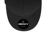 Decky 4001 - 6 Panel Mid Profile Structured Cotton Cap