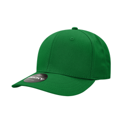Decky 4001 6 Panel Mid Profile Structured Cotton Cap - 