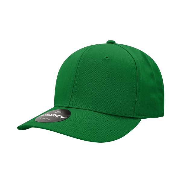Decky 4001 6 Panel Mid Profile Structured Cotton Cap