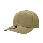 Decky 4001 6 Panel Mid Profile Structured Cotton Cap