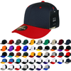 Decky 4001 6 Panel Mid Profile Structured Cotton Cap