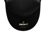 Decky 4006 6-Panel Mid Pro Trucker Cap - Classic Trucker Hat, Snapback