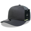Decky 4006 6-Panel Mid Pro Trucker Cap - Classic Trucker Hat, Snapback