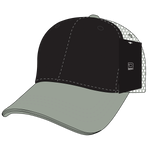 Decky 4006 - 6-Panel Mid Pro Trucker Cap - Classic Trucker Hat, Snapback - Picture 30 of 106