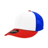 Decky 4006 6-Panel Mid Pro Trucker Cap - Classic Trucker Hat, Snapback