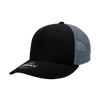 Decky 4006 6-Panel Mid Pro Trucker Cap - Classic Trucker Hat, Snapback