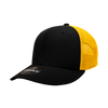 Decky 4006 6-Panel Mid Pro Trucker Cap - Classic Trucker Hat, Snapback